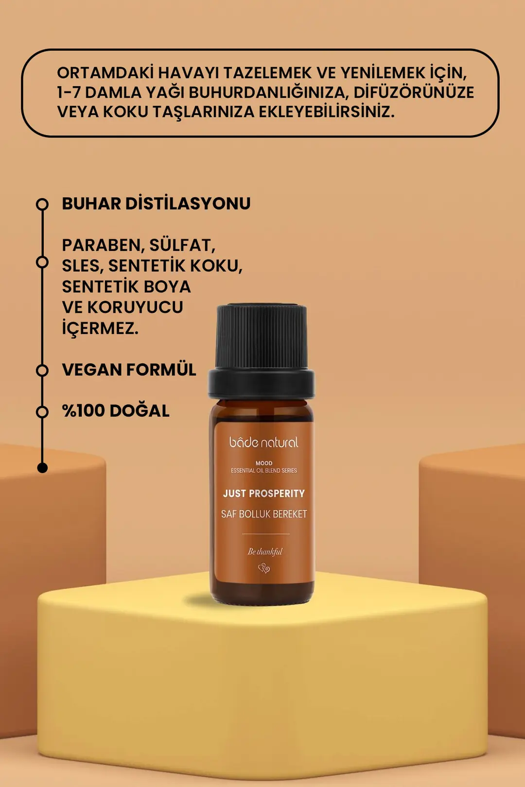 Saf Bolluk Bereket Aromaterapi Karışımı 10 ml - 4