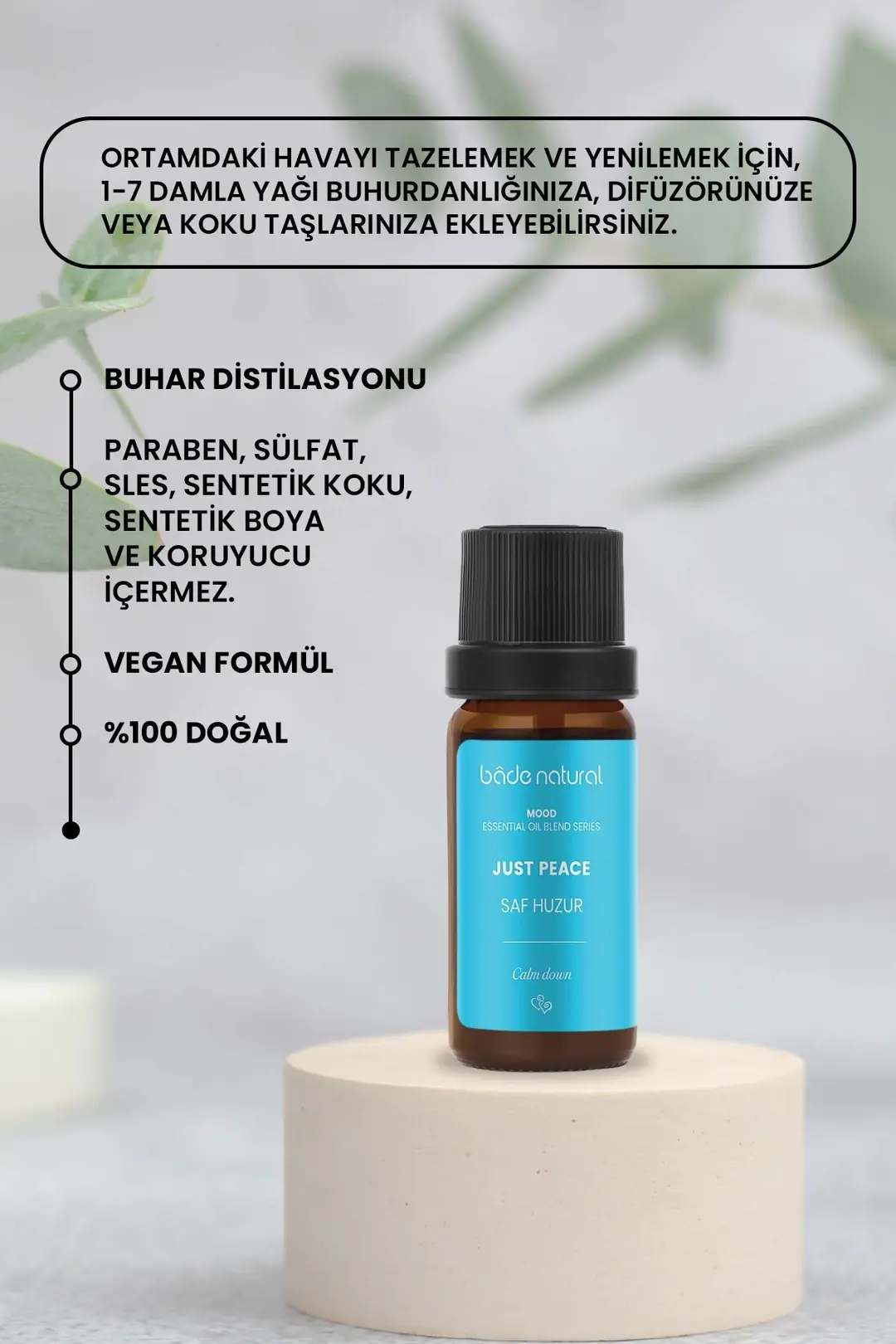 Saf Huzur Aromaterapi Karışımı 10 ml - 4