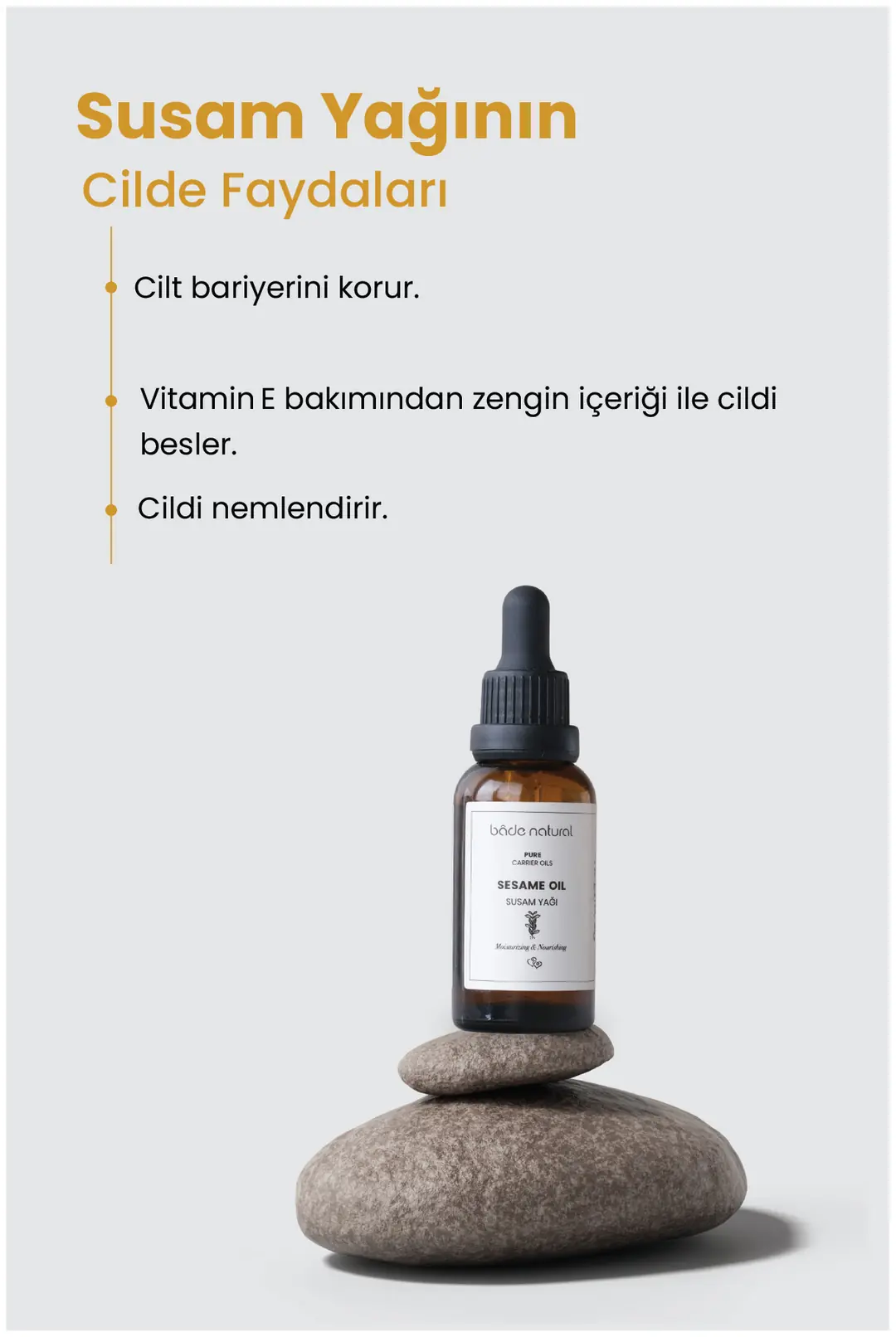 Susam Yağı Soğuk Sıkım %100 Saf 30 ml - 3