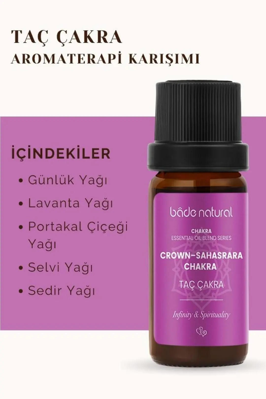 Taç Çakra Aromaterapi Karışımı 10 ml - 4