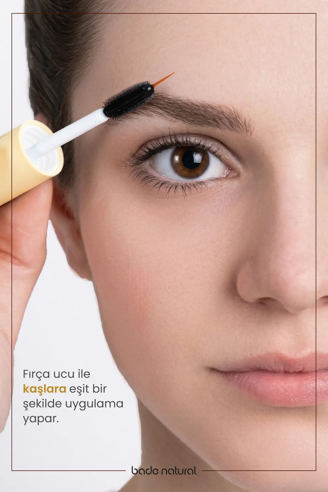 Ultra Hacim Veren Doğal Hint Yağı Kaş Kirpik Serumu Besleyici, Güçlendirici, Dolgunlaştırıcı 10 ml - 3