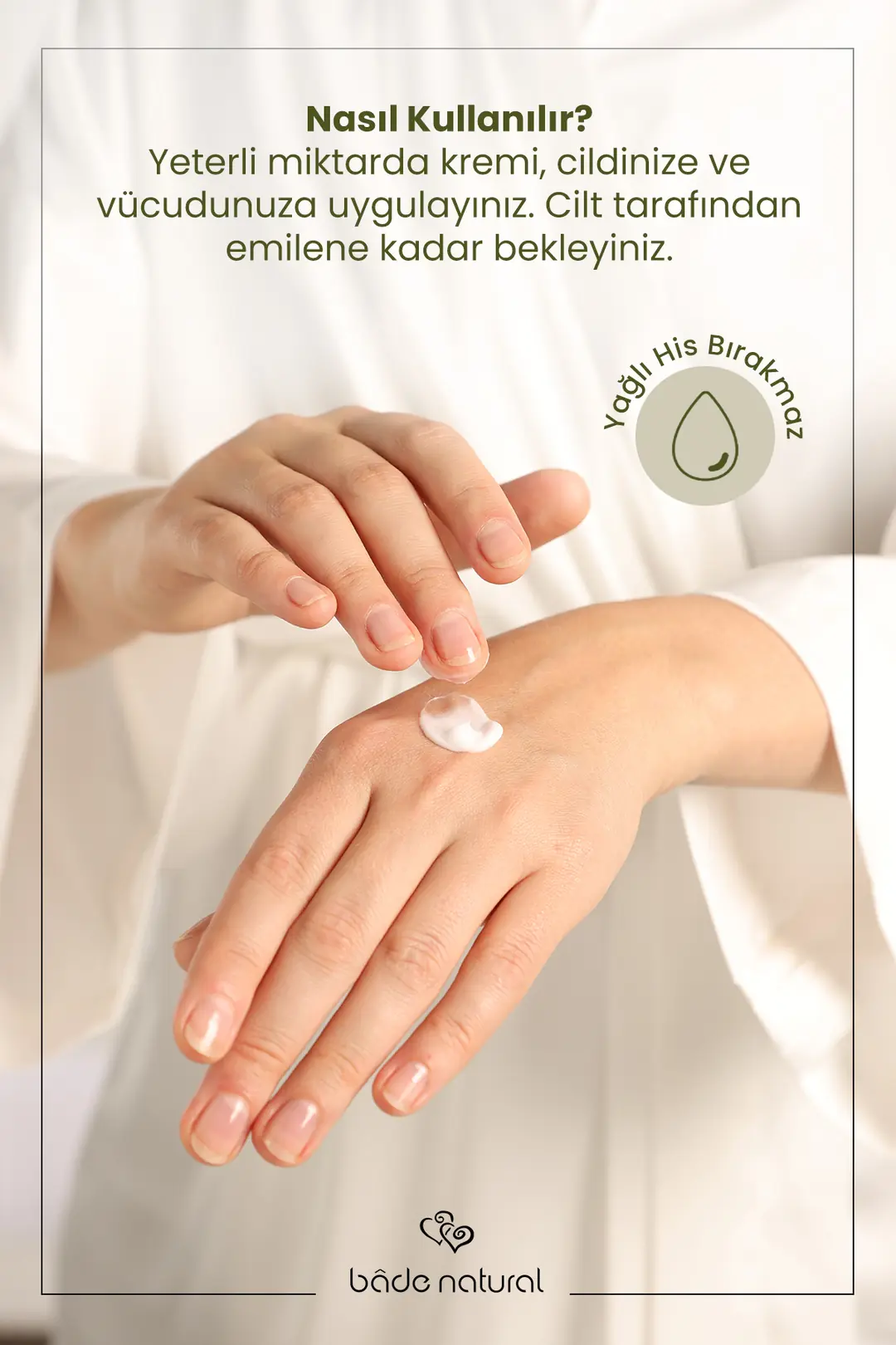 Vanilya Bitkisel El ve Vücut Kremi %100 Doğal ve Vegan 75ml - 4