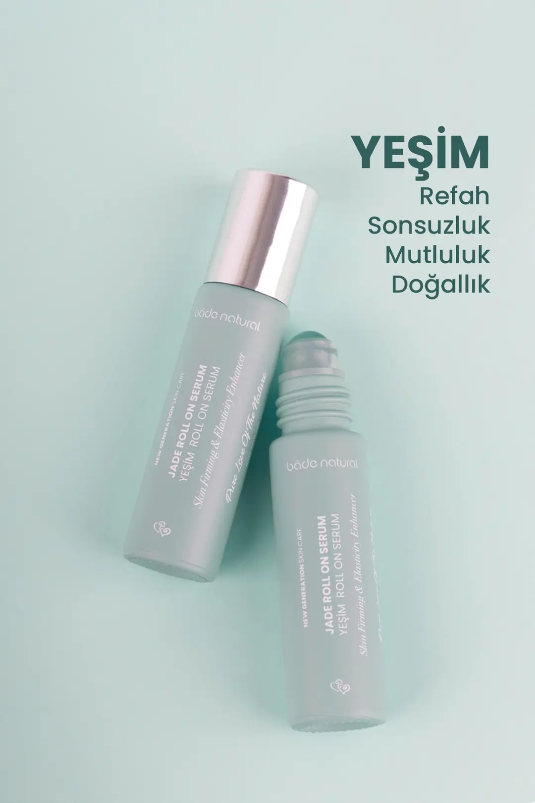 Yeşim Roll On Sıkılaştırıcı Yüz Masaj Serumu 10 ml - 3
