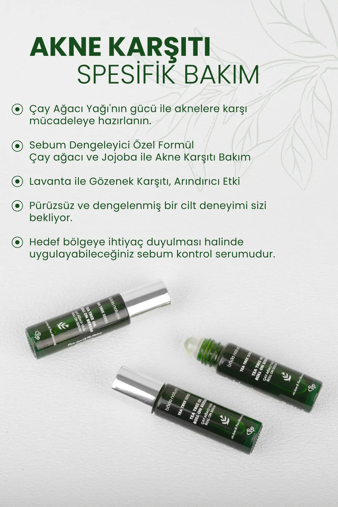 Çay Ağacı  Akne Karşıtı Roll On 10 ml - 2