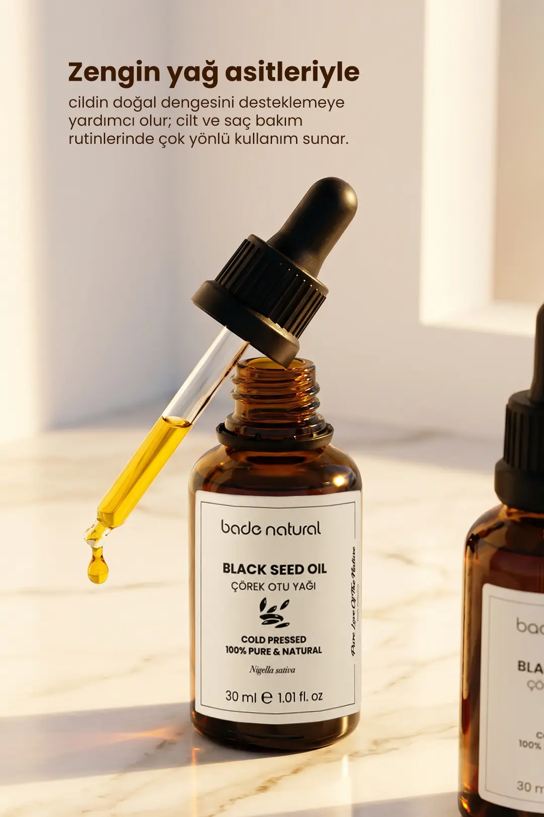 Çörek Otu Yağı Soğuk Sıkım %100 Saf 30 ml - 3