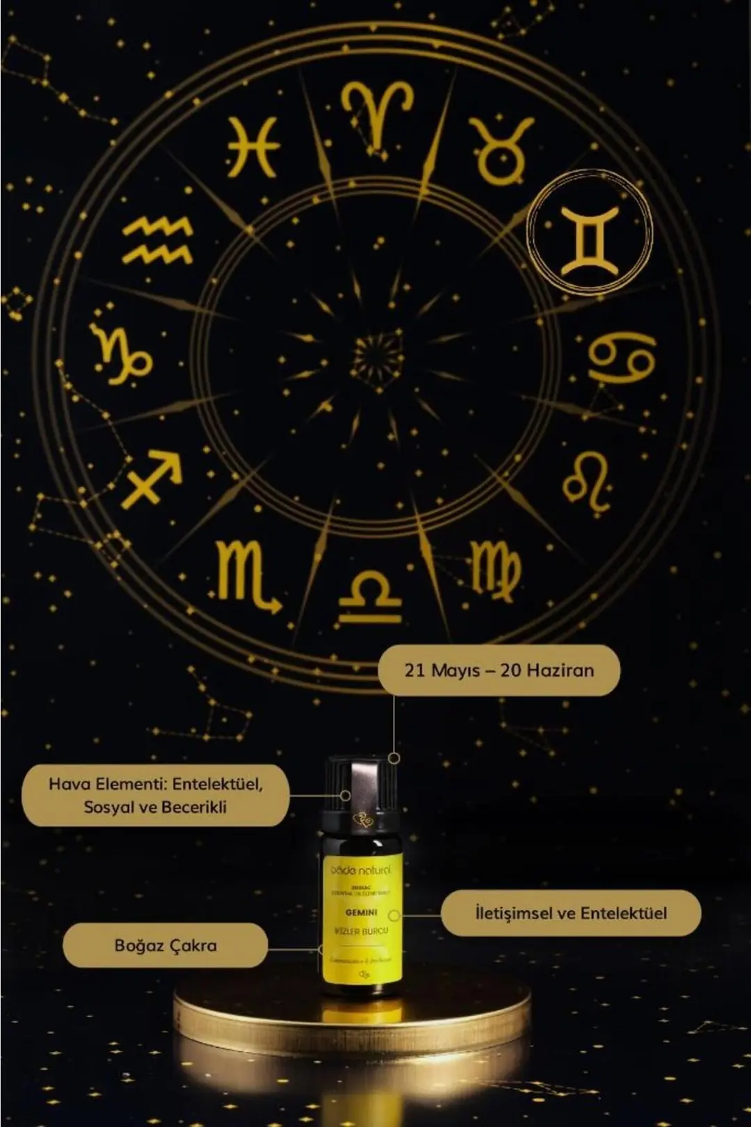 İkizler Burcu Aromaterapi Karışımı 10 ml - 2