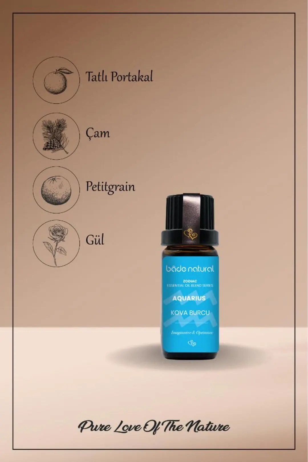 Kova Burcu Aromaterapi Karışımı 10 ml - 3