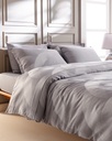 Orly Family Sıze Jakarlı Saten Çarşaflı Nevresim Takımı
