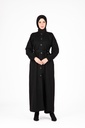 Front Part Buttoned Farajah 9453