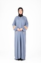 Sleeves Elasticated Fermuarı Detailed Farajah İznik 3730