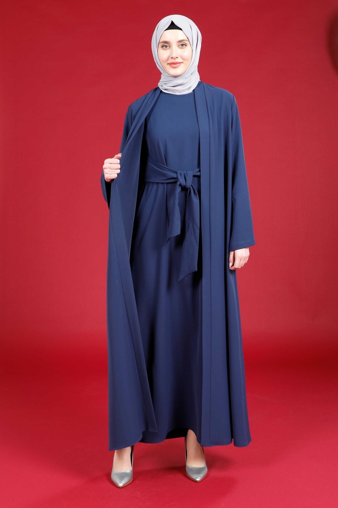 [20AB3M3249-10030] Sedra Abaya 3249 (navy, 38)