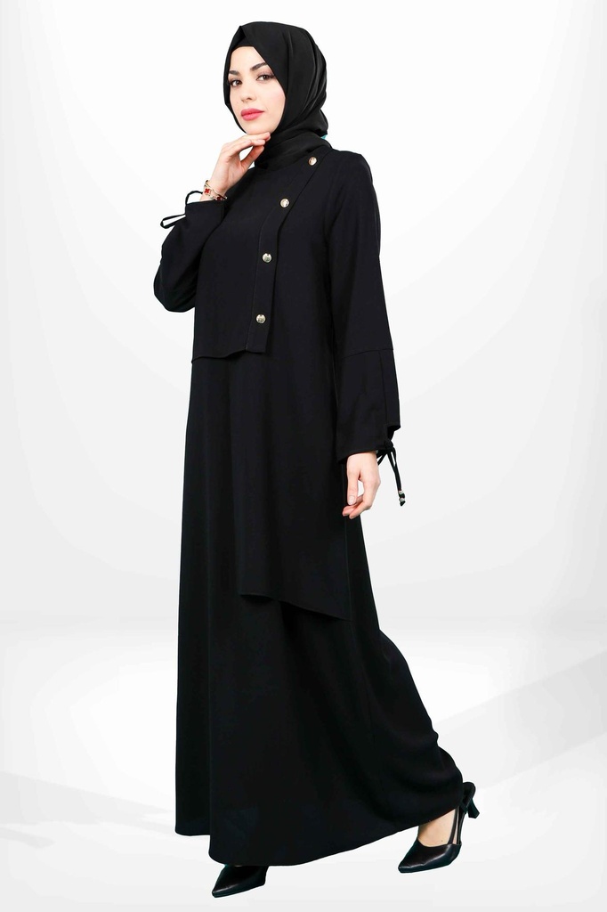 [24ELBY5655-10011] 5655 Dress (black, 40)