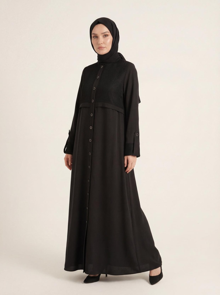 [26FRCY9566-10010] 9566 File Detailed Farajah (black, 38)