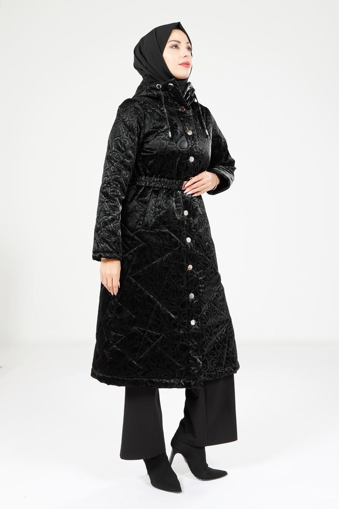 [25KBNK9123-100146] 9123 Cape Hooded (black)