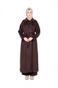Sleeves Apolet Detailed Coat 9480