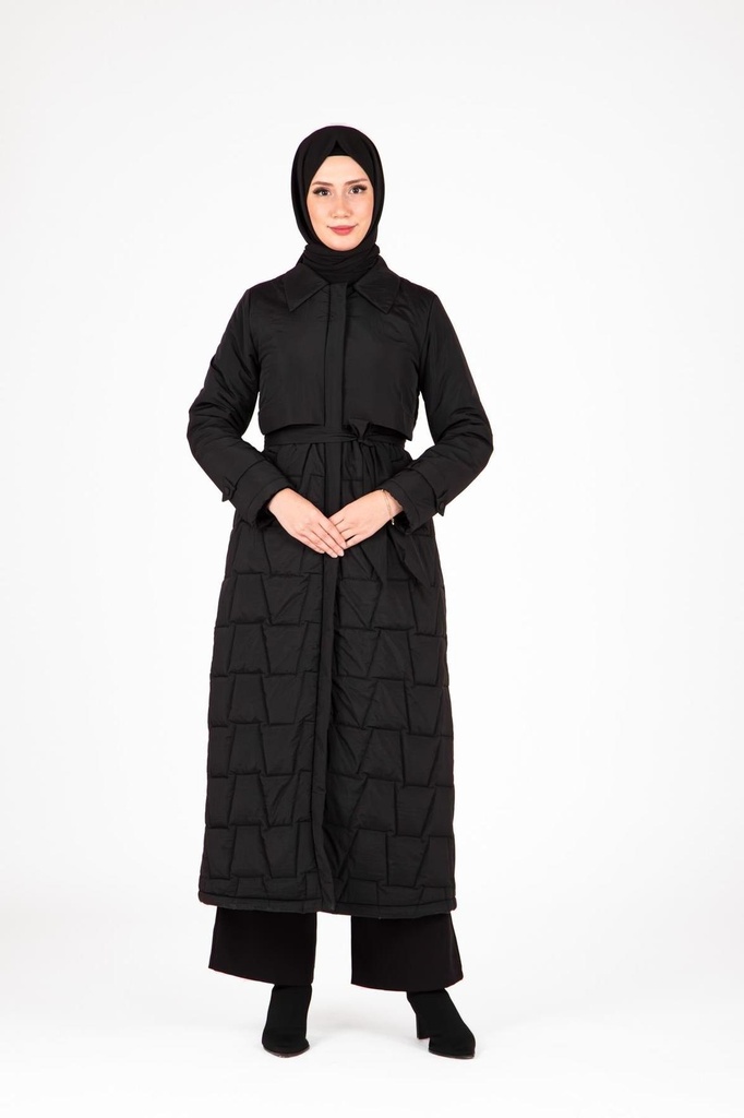 [26KBNK9526-10010] 9526 Coat Quilted (black, 38)