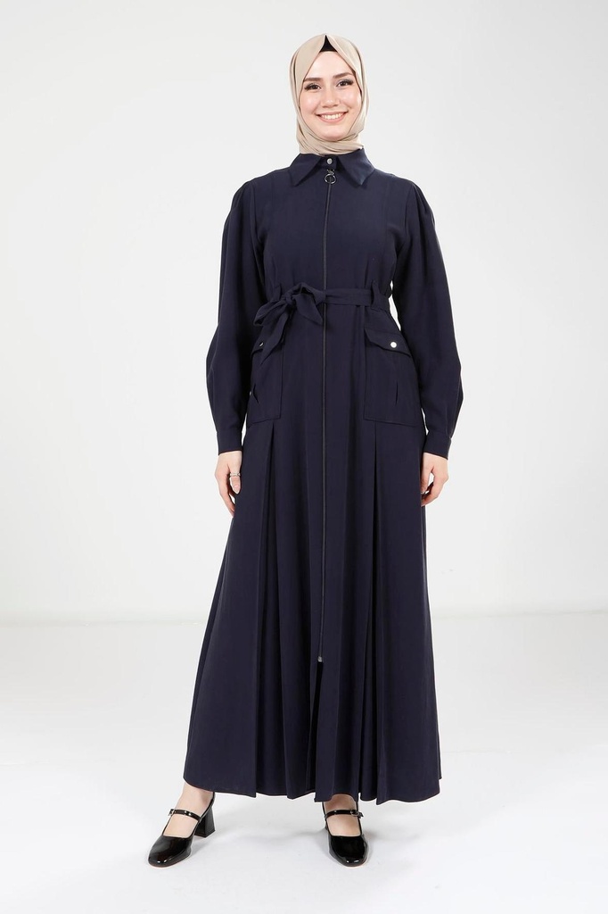 [25FRCY9206-10030] 9206 Farajah A Pleated (navy, 38)