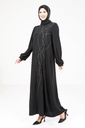 9318 Dress Shoulder Pleated