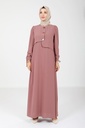 5649 Dress Sleeve Gathered