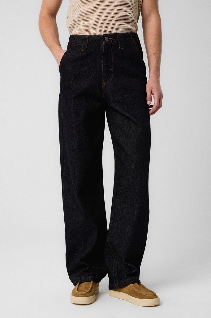 [A24Y2786-Siyah-29] Antioch Relaxed Fit Men's Denim Trousers (29)