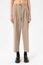 Antioch Women's High-Waisted Straight Fit Short Trousers