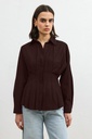 Antioch Pleated Poplin Women's Shirt