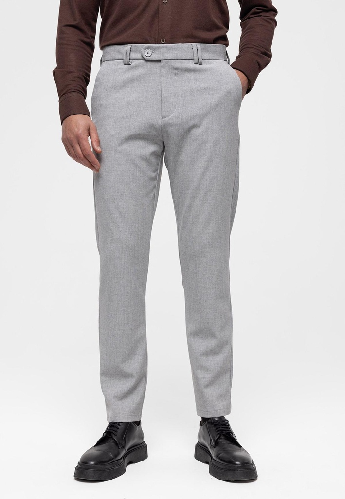 Men's Slim Fit Fabric Trousers