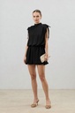 Shoulder Gathered Women's Dress