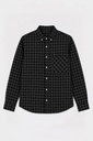 Boxy Fit Checkered Shirt