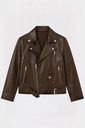 100% Leather Biker Jacket