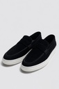 Thick Soled %100 Suede Loafers