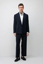 Relaxed Fit Striped Men's Set Dress