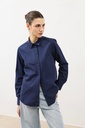 Button Detailed Poplin Shirt