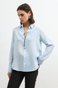 100% Lyocell Striped Women's Shirt