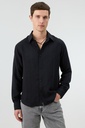 Modal-Blend Striped Men's Shirt