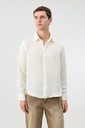 Modal-Blend Striped Men's Shirt