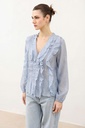 Ruffled Women's Shirt