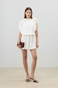 Shoulder Gathered Women's Dress