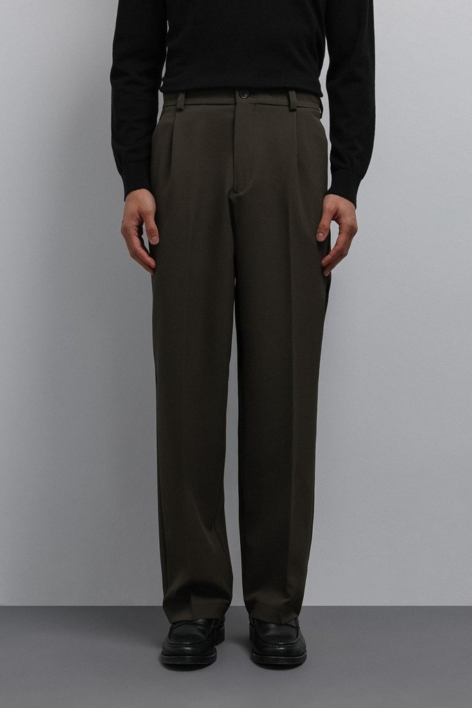 Antioch Relaxed Fit Baggy Pleated Men's Trousers