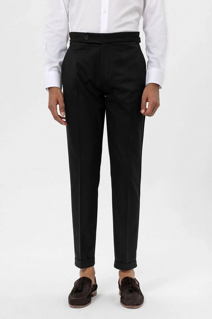 [A24Y2756-Siyah-29] Antioch High-Waisted Regular Fit Men's Trousers (black, 29)
