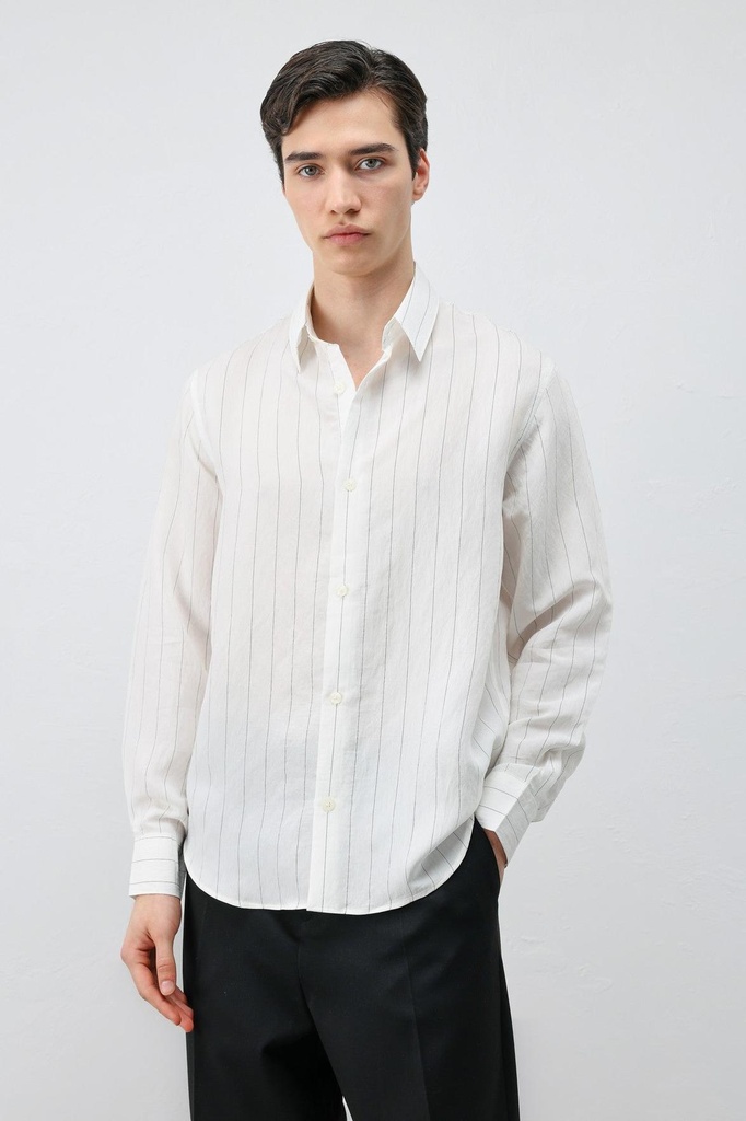 Antioch Modal-Blend Striped Men's Shirt