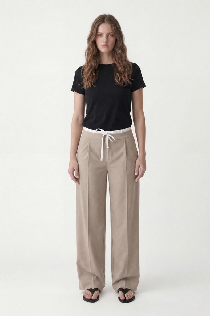 Antioch Double Waist With Strap Women's Trousers (S)