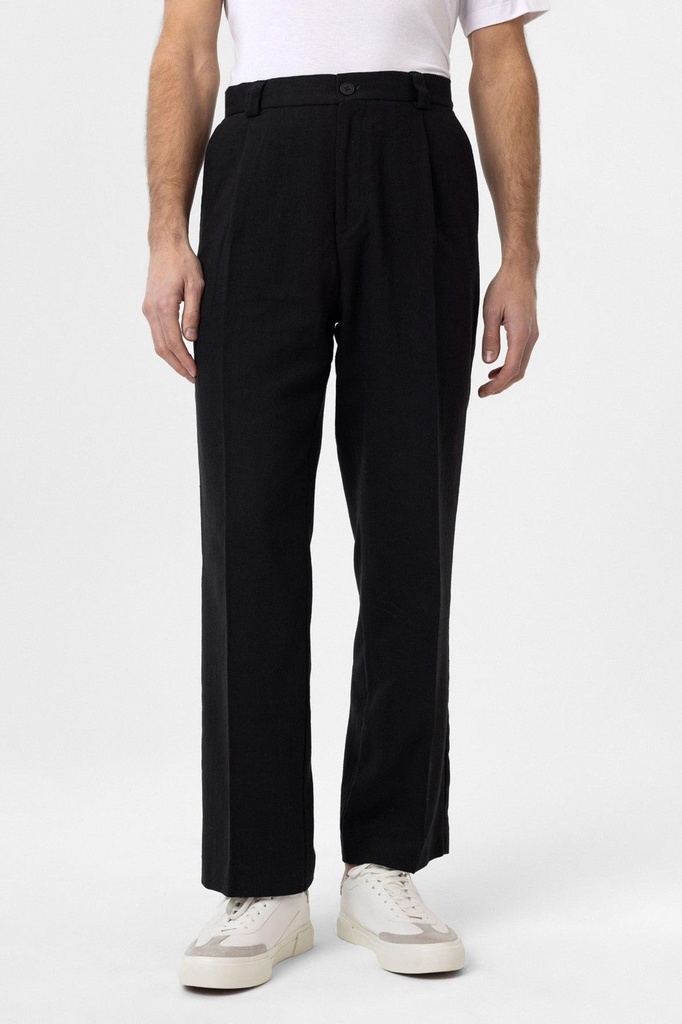 Antioch High-Waisted Linen-Blend Men's Trousers (S)