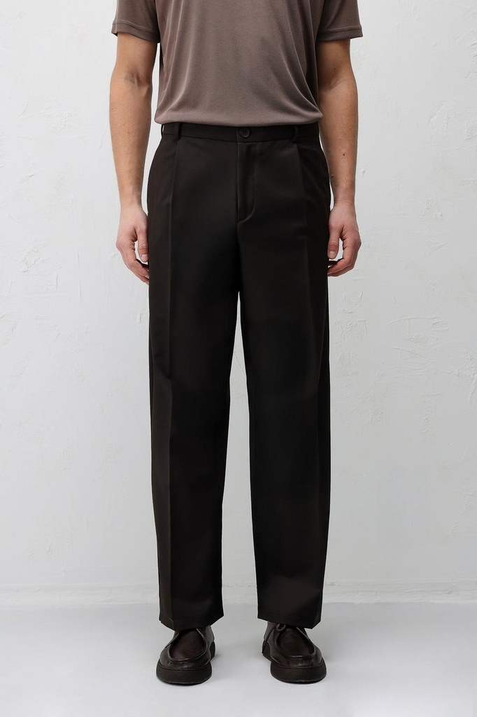 Antioch Pleated Relaxed Fit Men's Trousers (S)