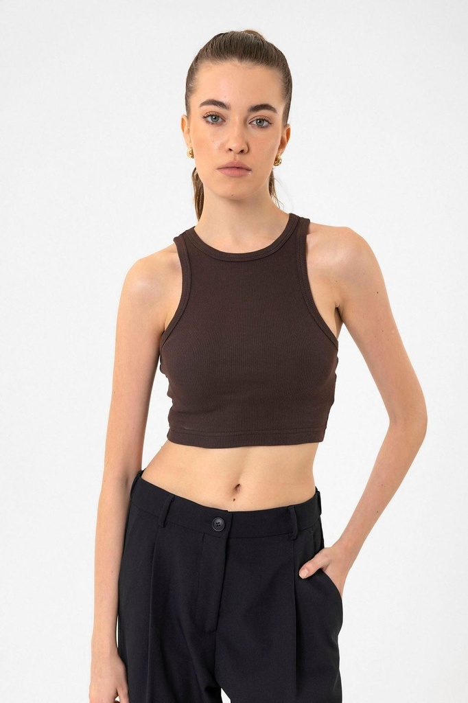 Antioch Women's Corduroy Cropped Tank Top (S)