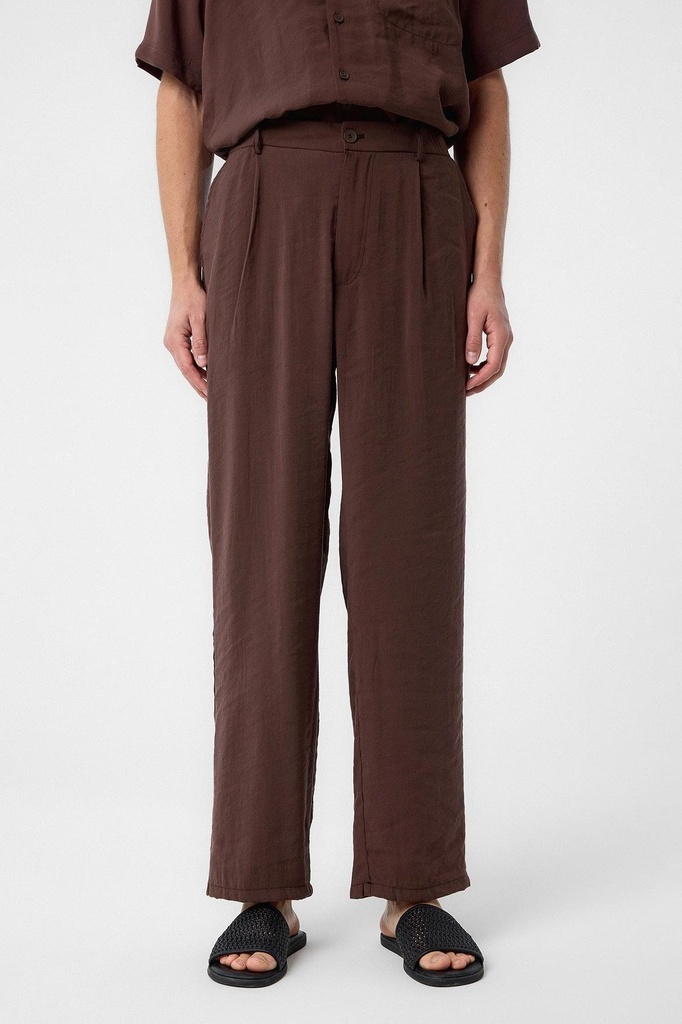 Antioch Relaxed Modal Fabric High-Waisted Men's Trousers (S)