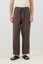 Lyocell Blend Relaxed Fit Men's Trousers