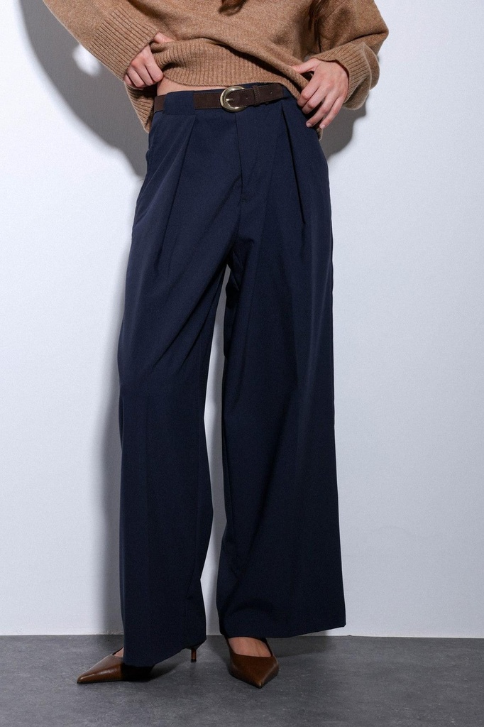 Antioch Pleated Wide Women's Trousers (S)