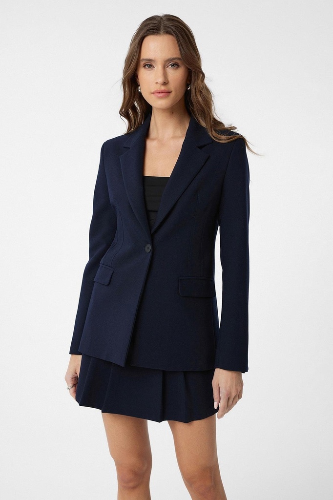 Antioch Body-Hugging Fitted Women's Blazer Jacket (S)