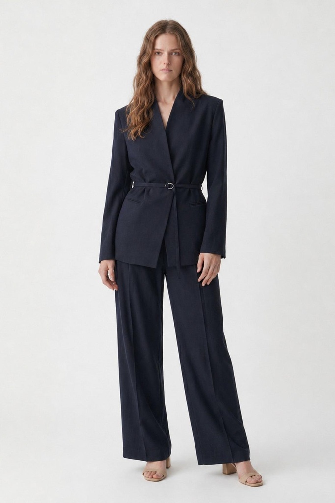 Antioch Linen-Blend Women's Blazer Jacket (S)